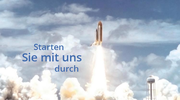 Starten Sie mit uns durch